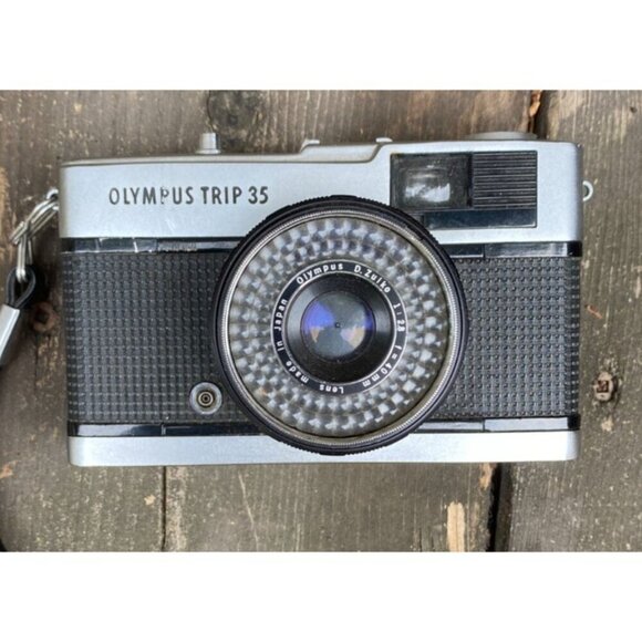 Olympus Other - Olympus Trip 35 Point & Shoot 35mm Film Camera 40mm f2.8 From Japan - Working
